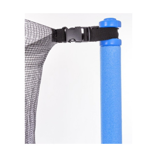 Батут  Hop-Sport 8FT 244 см blue с внутренней сеткой - фото №13